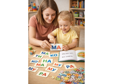 Как научить ребенка читать по слогам
