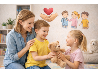 Как научить ребенка доброте: 5 практических советов для родителей