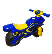 Детский беговел байк ПОЛИЦИЯ 0138/570 с широкими колесами