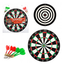 Дартс двухсторонний MS 0096 с дротиками