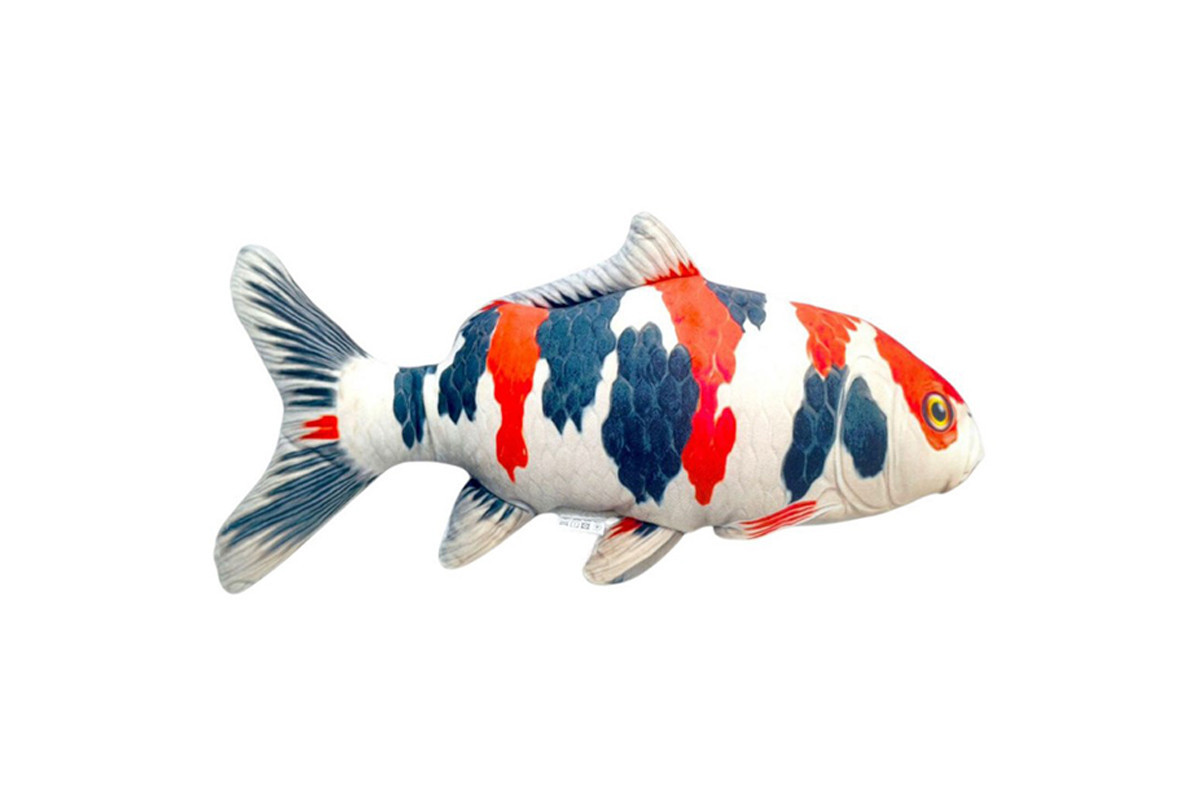 Детская мягкая игрушка "Красный карп Кои" KOI-R, размер 50 см