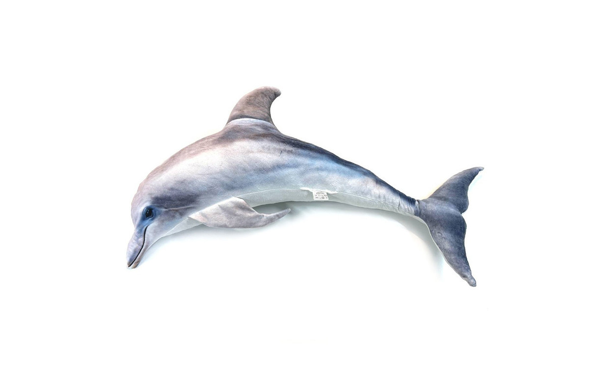 Детская мягкая игрушка "Дельфин" DOL, размер 80 см