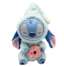 Детская мягкая игрушка-брелок "Стич с колпаком" STITCH(Blue) 26 см