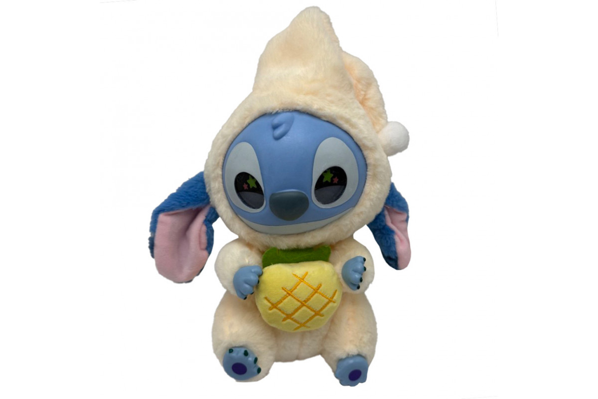 Детская мягкая игрушка-брелок "Стич с колпаком" STITCH(Biege) 26 см