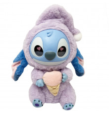 Детская мягкая игрушка-брелок "Стич с колпаком" STITCH(Violet) 26 см