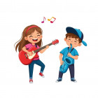 Детские музыкальные инструменты для малышей и школьников