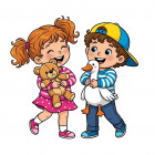 Мягкие игрушки и животные для детей