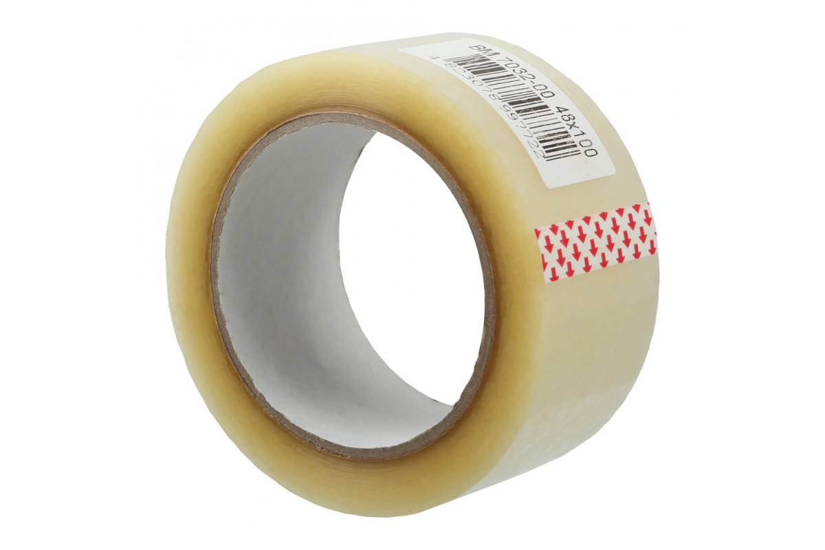 Клейка пакувальна стрічка BM.7032-00 48 мм x 100 метрів, прозора