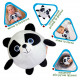 Игрушка мягконабивная Круглик Панда МС 080501-13