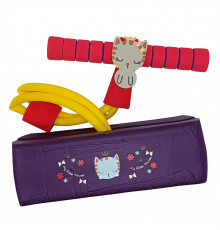 Детский джампинг 67942(Violet) подсветка, пищалка