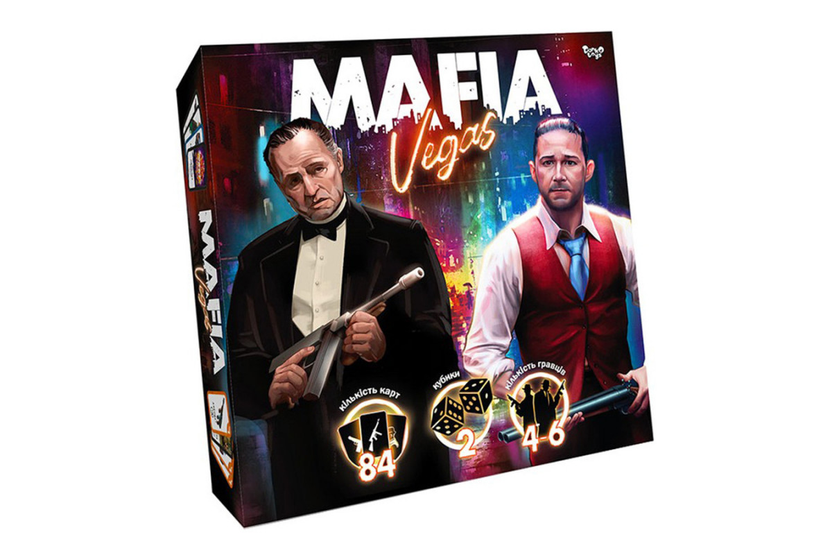 Настільна гра MAFIA. Vegas MAF-02-01U укр