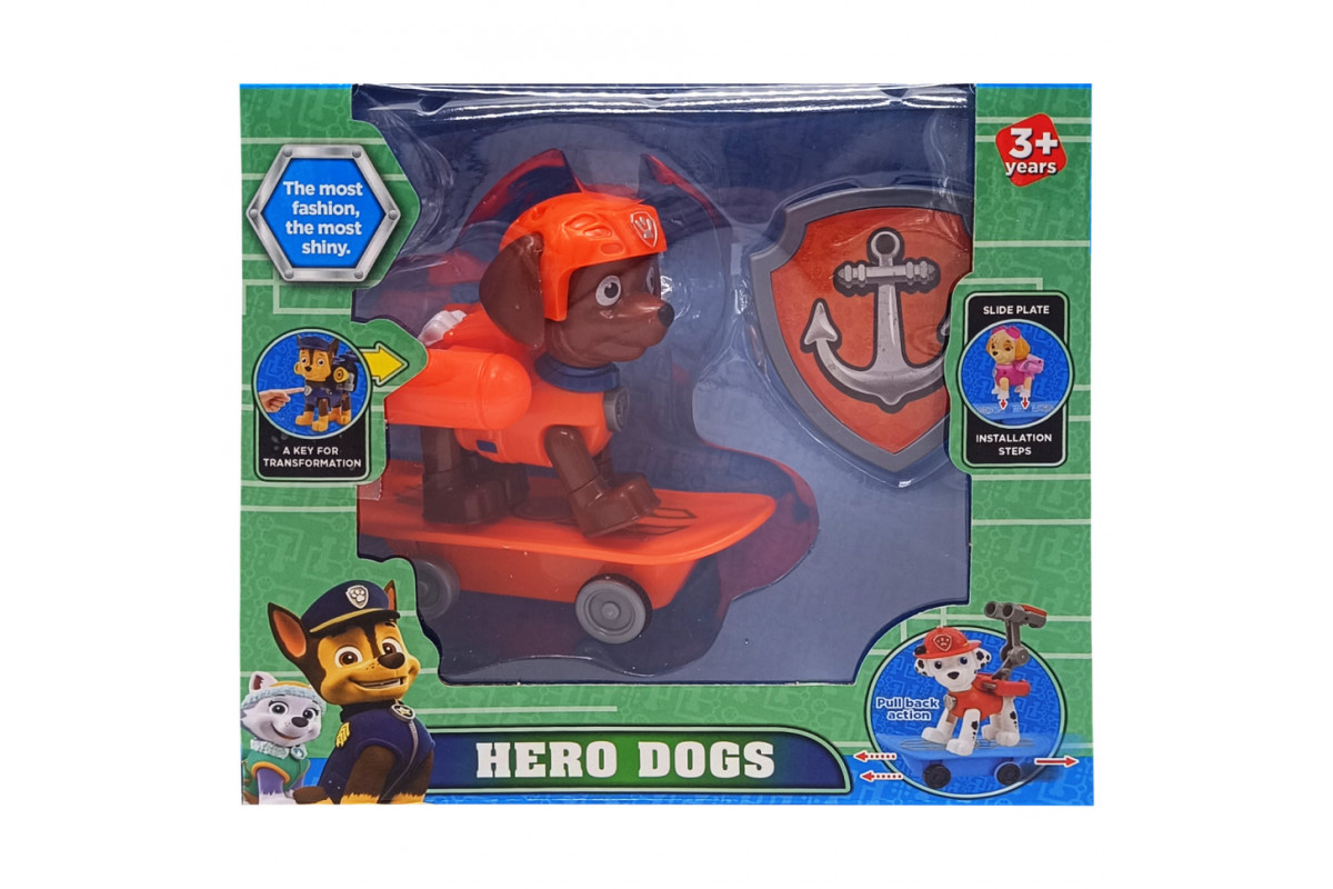 Набір героїв «Щенячий патруль» Зума 6080/6070(F) зі скейтом