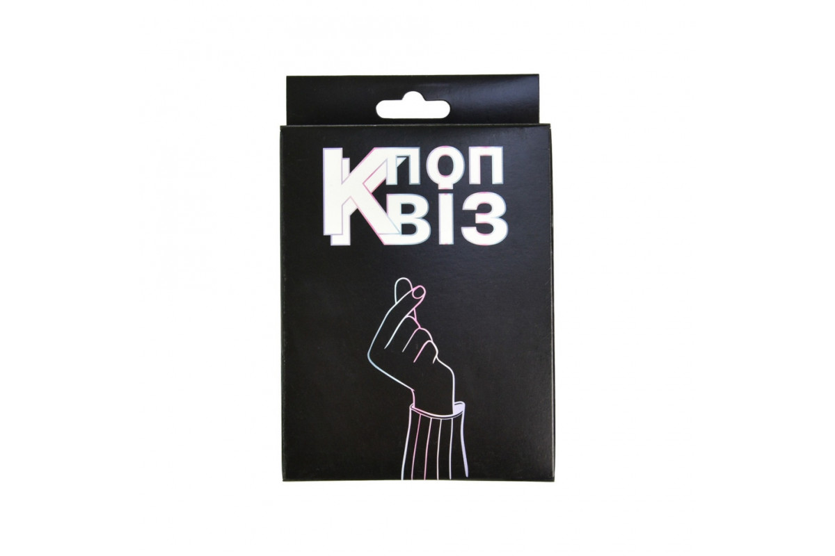 Карткова гра-вікторина К-поп Квіз 30493, 55 карток