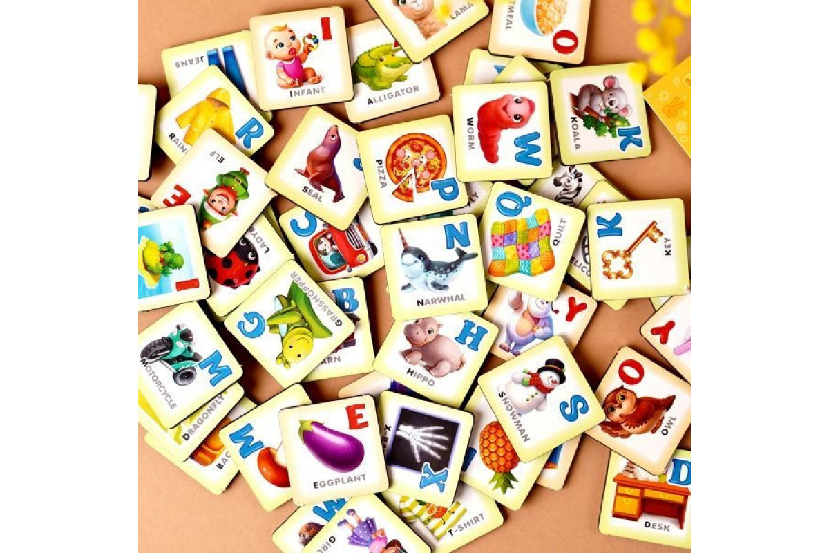 Дитяча гра Лото "Англійський алфавіт" (ПСД255) PSD255 ENG