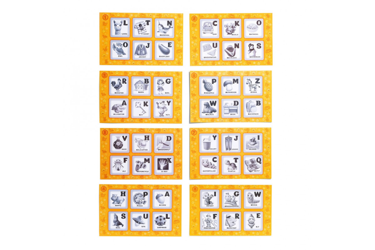 Дитяча гра Лото "Англійський алфавіт" (ПСД255) PSD255 ENG