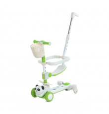 Самокат детский трехколесный 5 в 1 JR3-142-GR, колеса со светом