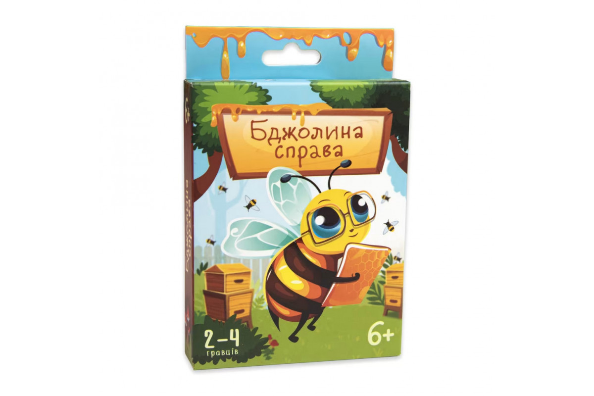 Карточная настольная игра «Пчелиное дело» 30785 на украинском языке 42 карточки