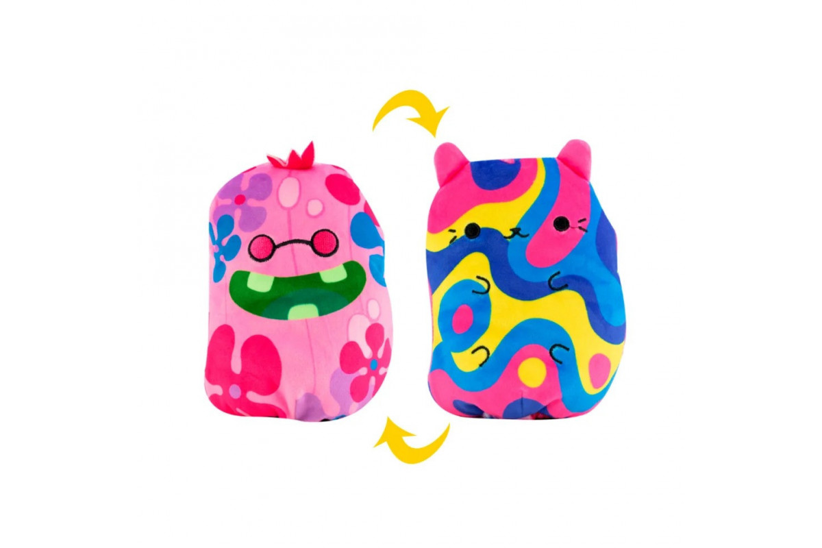 М'яка іграшка 2 в 1 Котик і огірочок Пінкі Cats Vs Pickles CVP2200-5