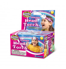 Детский налобный фонарик Сказочный единорог Brainstorm Toys E2074 со светом и звуком