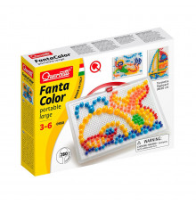 Розвиваючий набір мозаїки Quercetti 0950-Q, дошка 28х20 см 280 штук