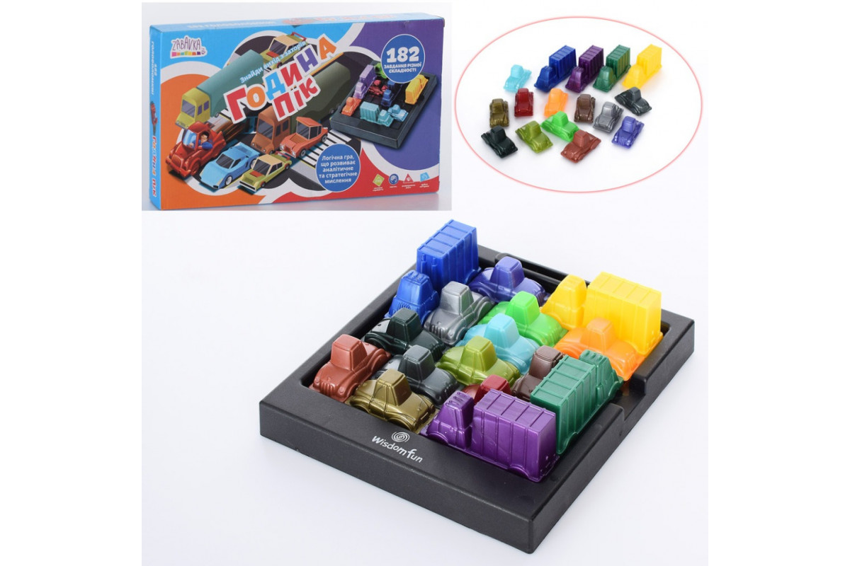 Настільна гра-головоломка "Час пік" Bambi UKB-B0036 українською мовою