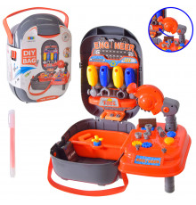 Игровой набор инструментов 8033 Чемодан 29*21*13см