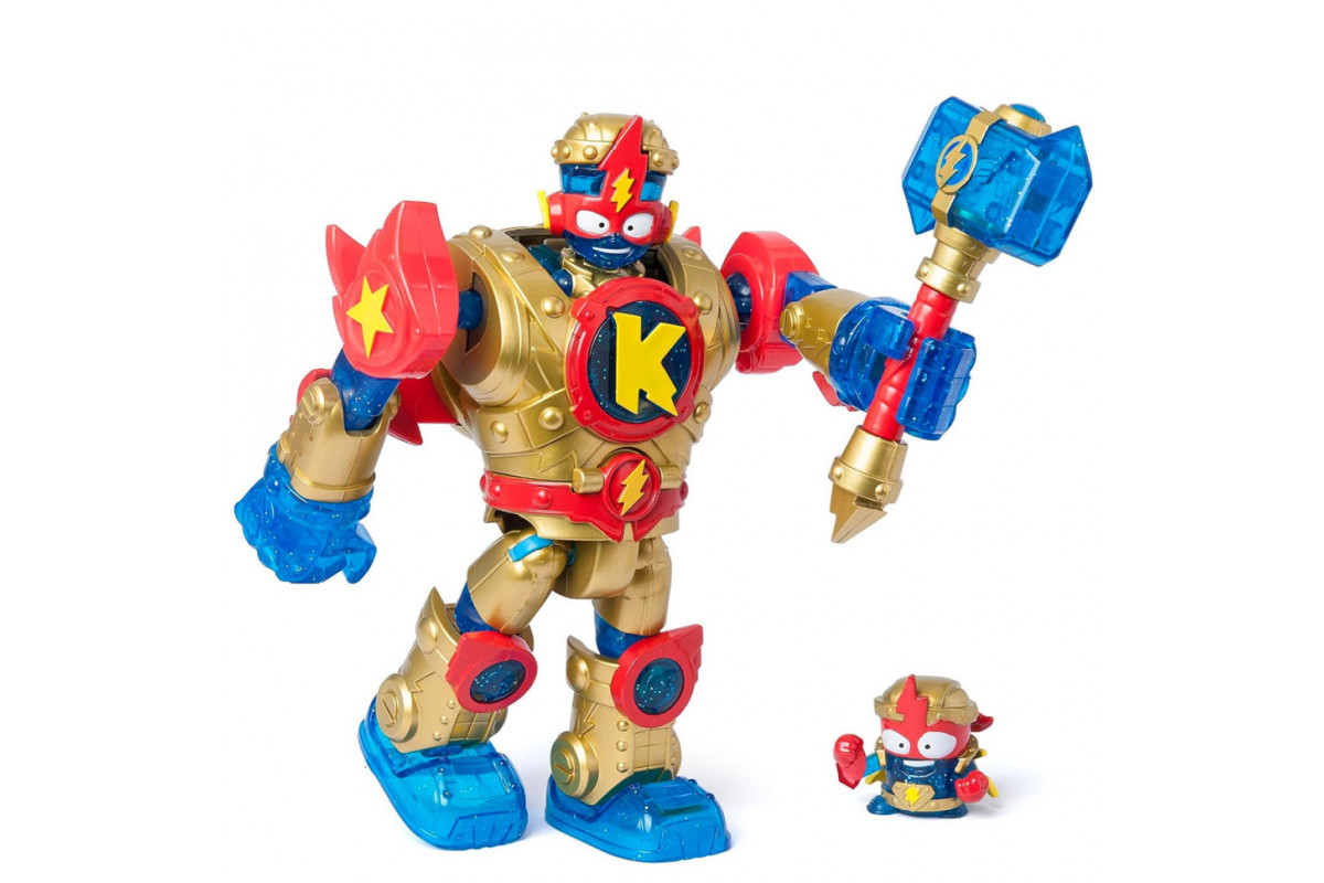 Игровой набор Супербот Голден Армор SuperThings S PSTSP116IN90 робот, казум-кид, фигурка