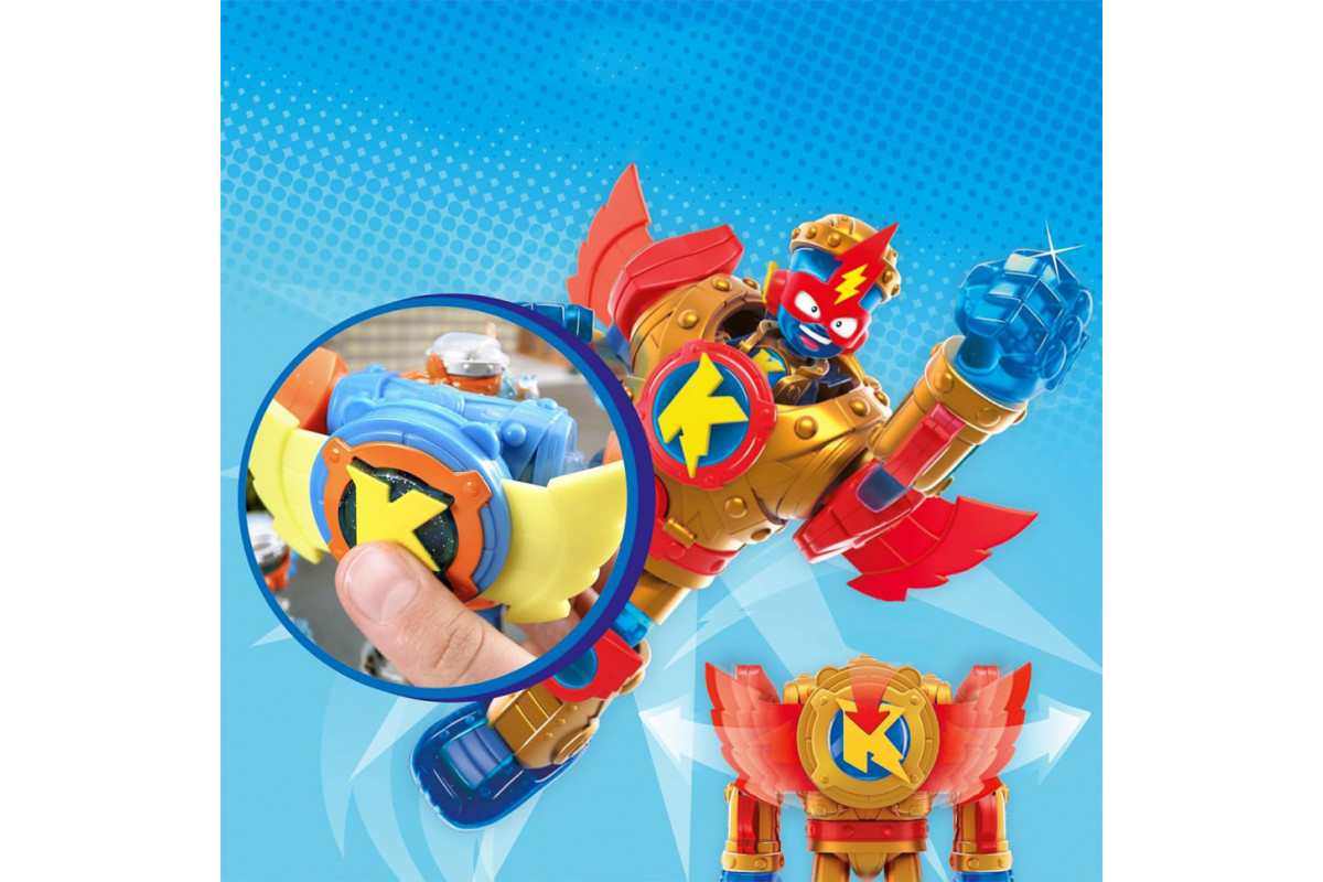 Игровой набор Супербот Голден Армор SuperThings S PSTSP116IN90 робот, казум-кид, фигурка