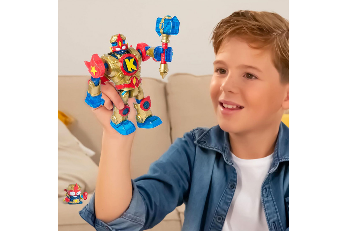Игровой набор Супербот Голден Армор SuperThings S PSTSP116IN90 робот, казум-кид, фигурка