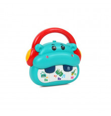 Детское пианино "Бегемот" FT0056C 12 см, учебный, музыка, звук