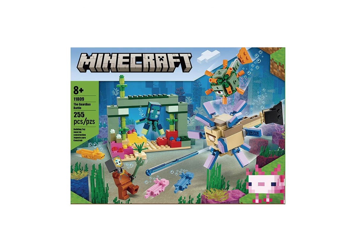 Детский конструктор "Minecraft" 11809, 255 деталей