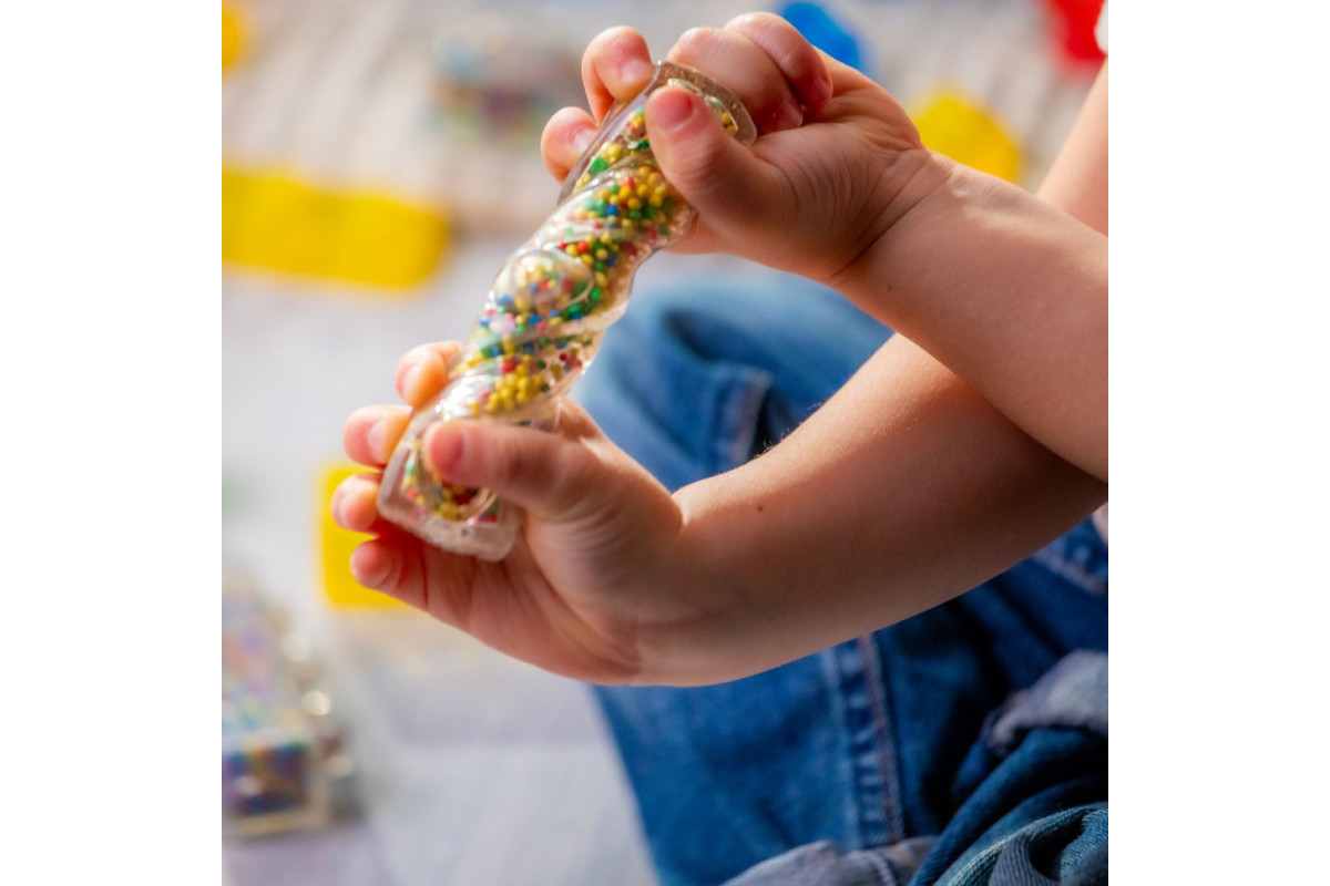 Детский сенсорный конструктор "Стартовый набор" Jelly Blox 931691, 11 деталей