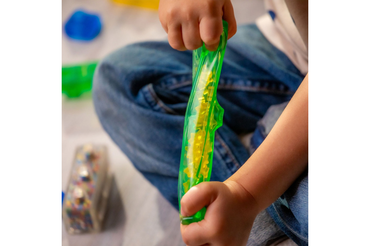 Детский сенсорный конструктор "Стартовый набор" Jelly Blox 931691, 11 деталей