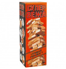 Настольная игра Супер башня Дженга Arial 910114 , 54 блока