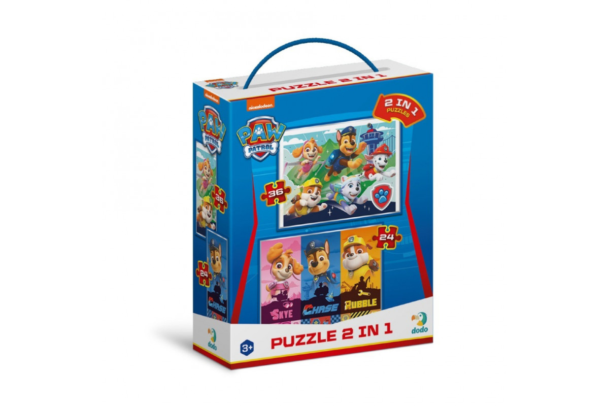 Пазл дитячий 2 в 1 "Такі хороші цуценята" 200561, 36 елементів