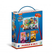 Пазл дитячий 2 в 1 "Такі хороші цуценята" 200561, 36 елементів