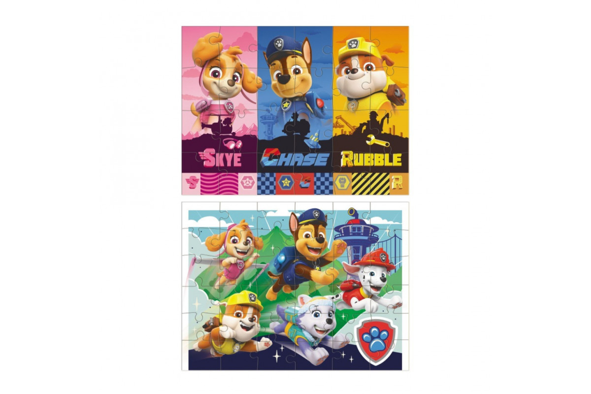 Пазл дитячий 2 в 1 "Такі хороші цуценята" 200561, 36 елементів