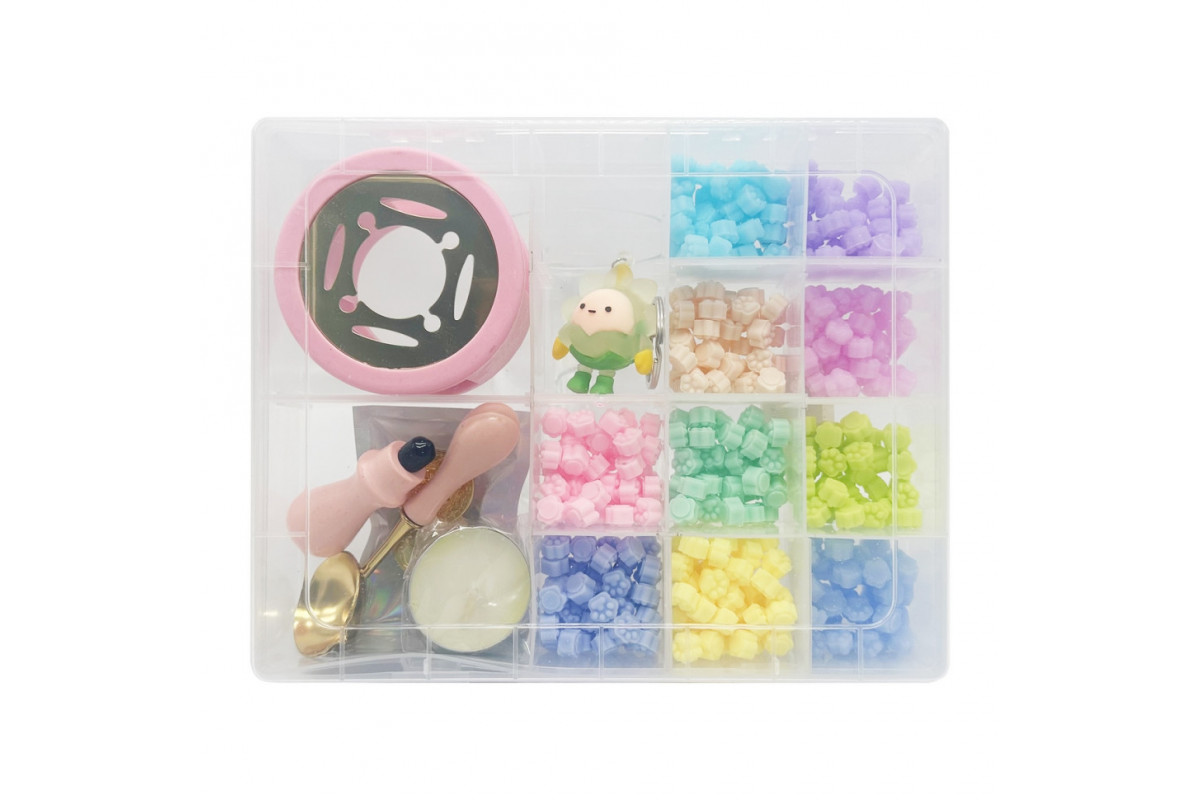 Набір для творчості "Сургучний штамп" C712-5-4, 10 кольорів