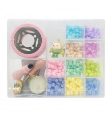 Набір для творчості "Сургучний штамп" C712-5-4, 10 кольорів