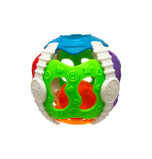 Погремушка детская со звоночком 801-4D в виде шара