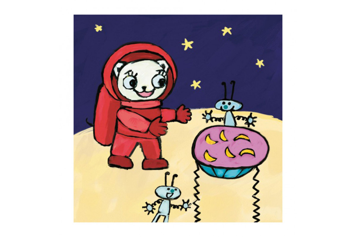 Дитяча книжка Киця-Миця в космосі 253585, 24 сторінки