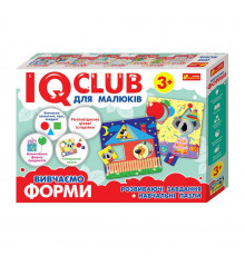 Учебные пазлы Изучаем формы.IQ-club для малышей 13203007, 6 карт в наборе