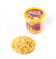 Набор креативного творчества "Кинетический песок "KidSand" KS-01-04, 1200 гр Желтый