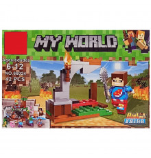 Конструктор детский "Minecraft" 66024K-6, 41 деталь