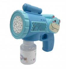 Генератор мыльных пузырей "Бластер" 018-24Y-1-3-5(Blue) подсветка