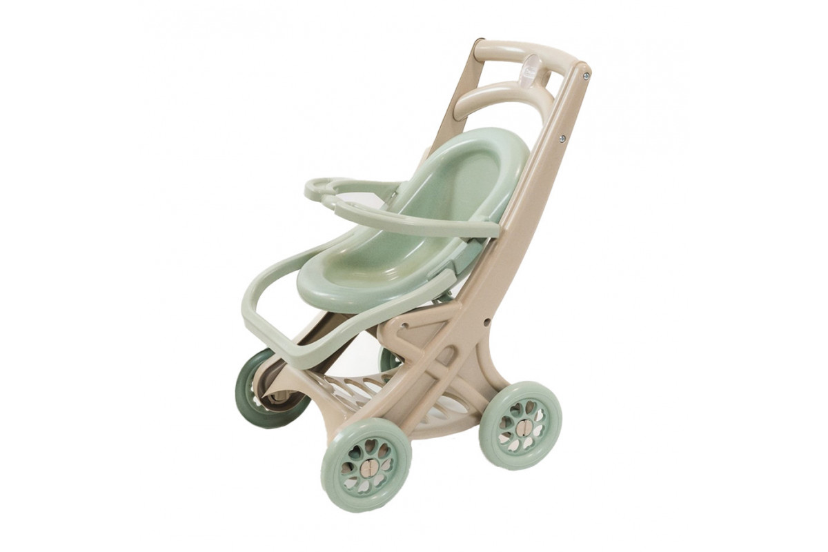 Коляска для кукол с шезлонгом 0122/01eco бирюзовый