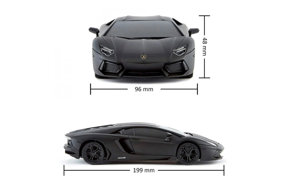 Автомобиль на радиоуправлении LAMBORGHINI AVENTADOR LP 700-4 KS DRIVE 124GLBB светятся фары
