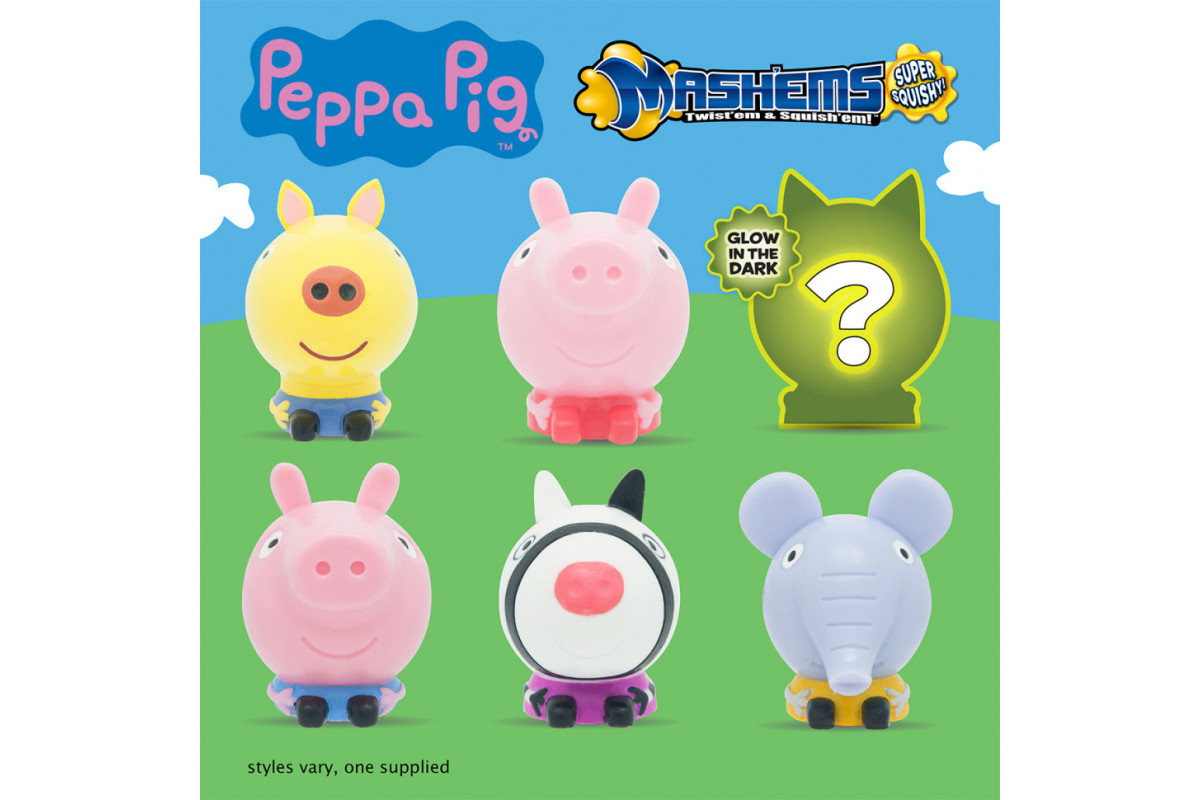 Игрушка-сюрприз в шаре Свинка Пеппа Mash'ems 50614 в ассортименте