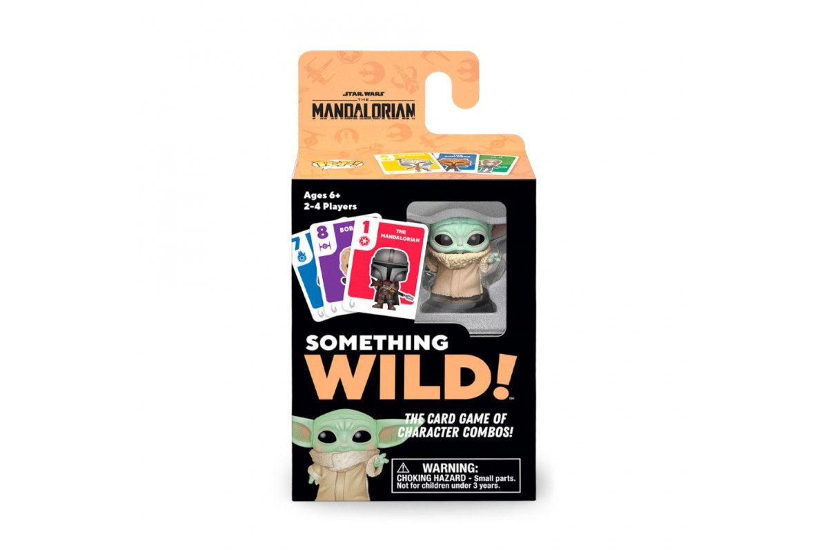 Карточная игра "Мандалорец Грогу" Something Wild Funko 64175 с фигуркой