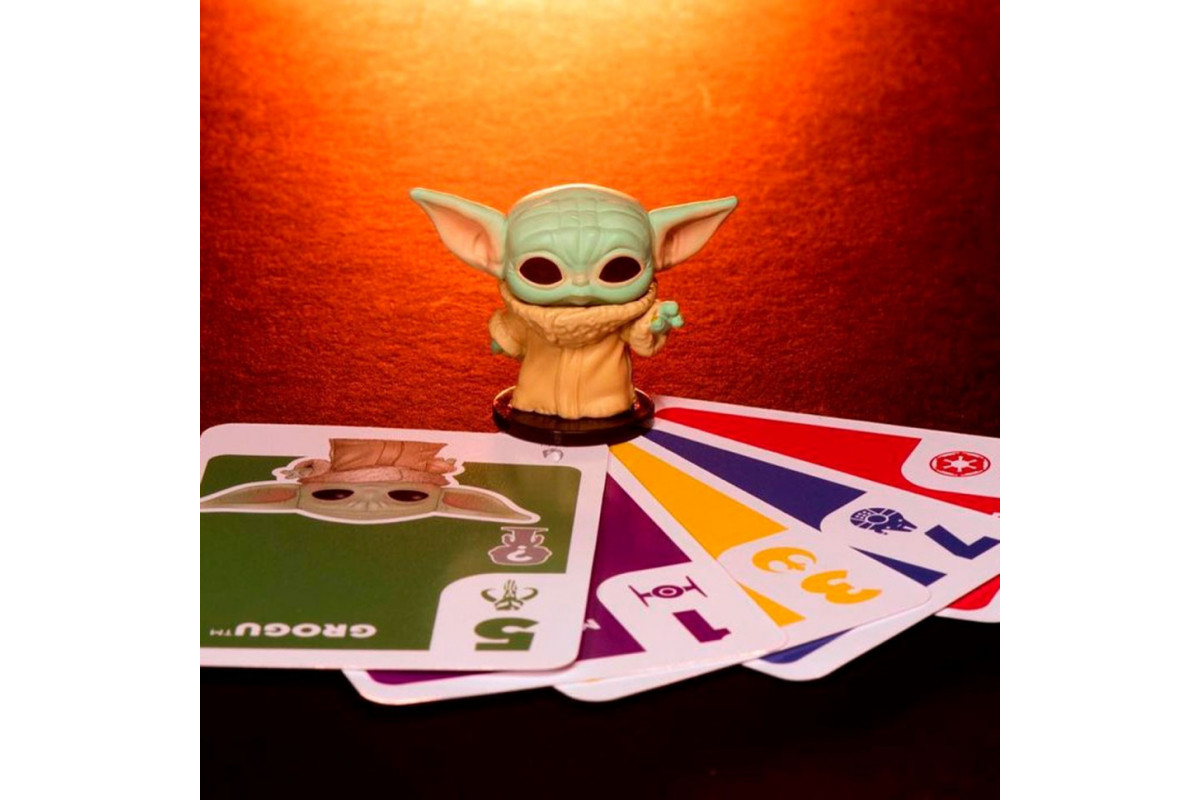 Карточная игра "Мандалорец Грогу" Something Wild Funko 64175 с фигуркой